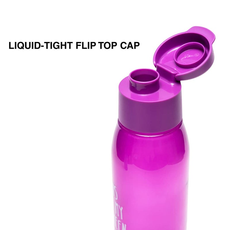 Tupperware Aquasafe Cool n Chic 500ml My Green Bottle 2pc - Image 2